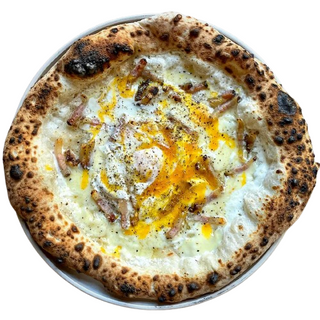 Pizza Carbonara Bianca (30 Cm.)