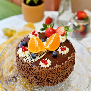 Tort Duo Mousse cu fructe de padure