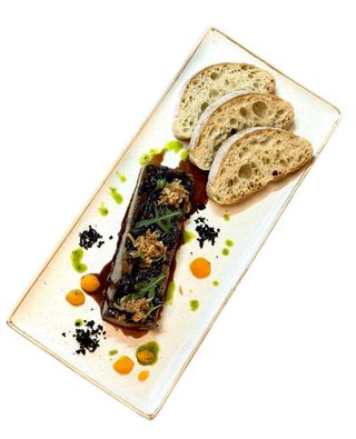 Пате з курячої печінки з вишнево-грибним конфітюром (240г)