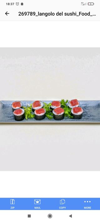 Hosomaki di tonno 8 pezzi