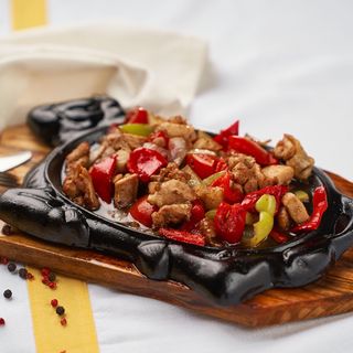 Жаровня с курицей 