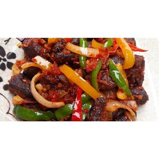 Spicy Goat Meat