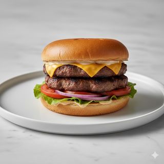 Hamburguesa De Ternera Doble