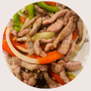 chop-suey de ternera