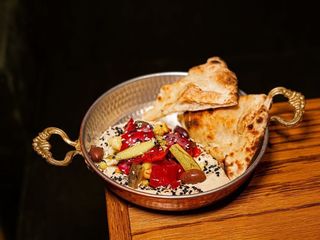 ХУМУС З  ОВОЧАМИ ПО КОРЕЙСКИ