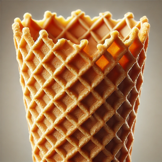 Confezione 10 coni cialda