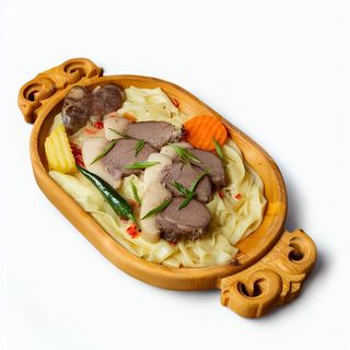 Бесбармак из мяса козлятины