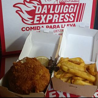 Pechuga Rellena De Queso Con Bacon Y Champiñones