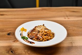 Tagliatelle sa biftekom i pečurkama