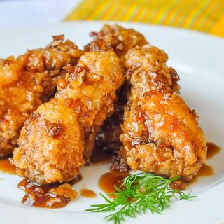 Honey Coated Wings