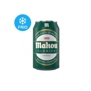 Cerveza Mahou Clásica en Lata (33 cl)