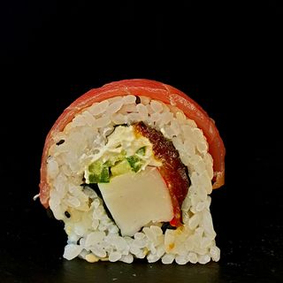 Golden California okłada tuńczykiem 