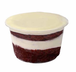 monoporzione Red Velvet cake