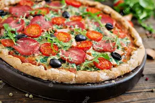 Pizza arrabbiata