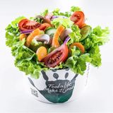 Салата Пет съставки + пушена сьомга (300г)