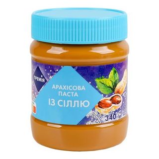 Паста арахісова «Премія» з сіллю (340г)