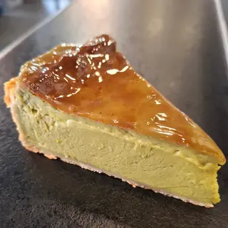 Flan de pistacho