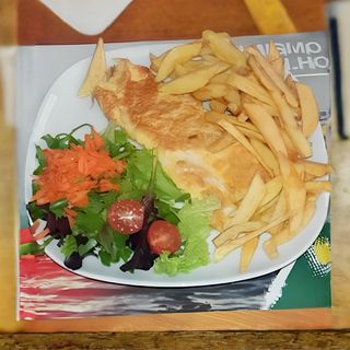 Omelete Mista com  Batata Frita