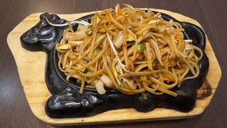 24B-Linguine alla piastra con frutti di mare e verdure