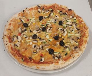 Pizza Vegan Vegetariana