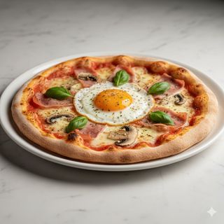 Pizza Ojo De Buey (28 Cm.)