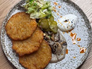 Деруни з грибами (300g)