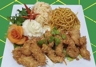 Super Talerz Krewetki