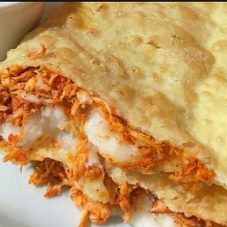 Pastel Frango com queijo
