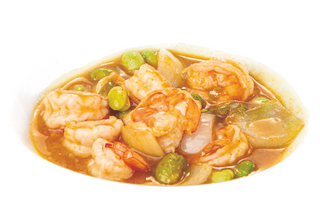 281. Gamberi al curry