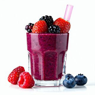 Frutos do Bosque com Banana