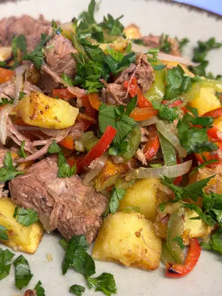 ოჯახური საქონლის ხორცით/Ojakhuri with beef/Оджахури с говядиной