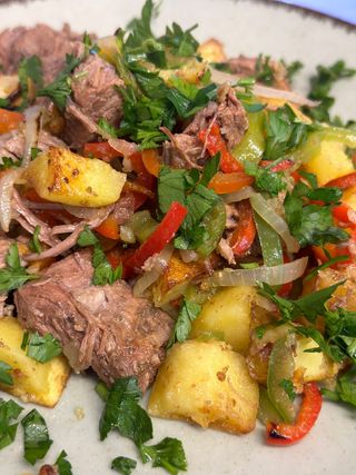 ოჯახური საქონლის ხორცით/Ojakhuri with beef/Оджахури с говядиной