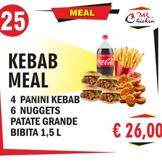 Kebab meal