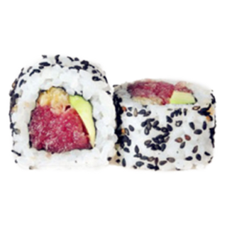 42. Spicy Tuna Uramaki (8 Pzs.)