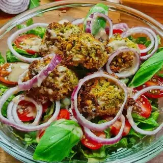 Menu piatto falafel