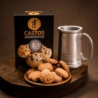 Corazones de chocolate, Castos (Estuche 300 g) (14441)