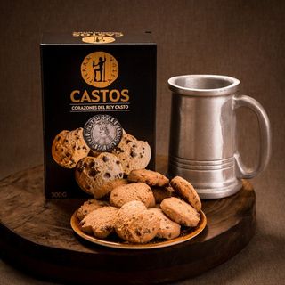 Corazones de chocolate, Castos (Estuche 300 g) (14441)