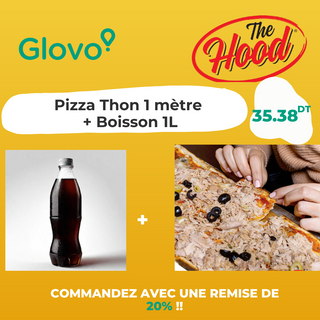 Pizza Thon 1 mètre + 1L soda