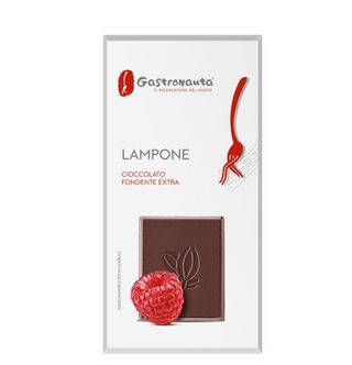 Gastronauta tavoletta fondente 55% lamponi 100 g