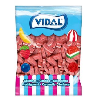 Vidal Ladrillos Rellenos Pica Fresa (Contiene Gluten) 150Gr