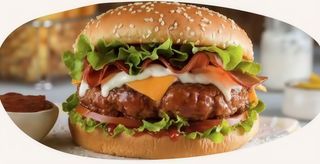 Hamburguesa Los 5 Sentidos