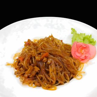 Spaghetti di soia con verdure