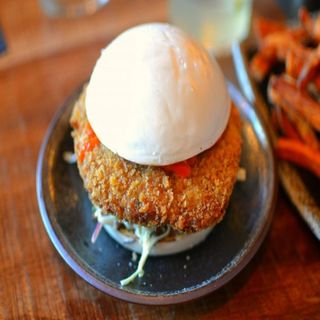 Polpetta con surimi di granchio