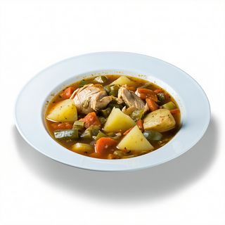 Ragoût De Pomme De Terre Au Poulet