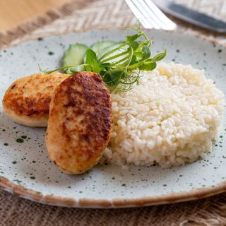 Котлетки з м'яса курятини