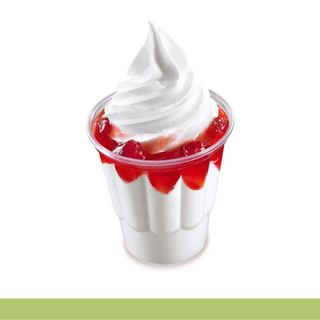 Crème glacée à la fraise