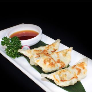 Gyoza di pollo alla griglia