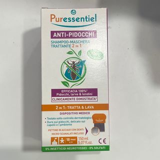 Shampoo-maschera Anti Pidocchi Trattante 2 In 1