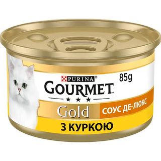 Gourmet Gold з куркою, соус Де-Люкс, 85г