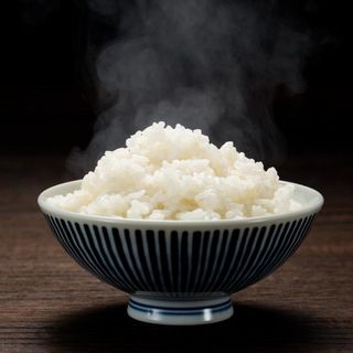 Arroz blanco de sushi